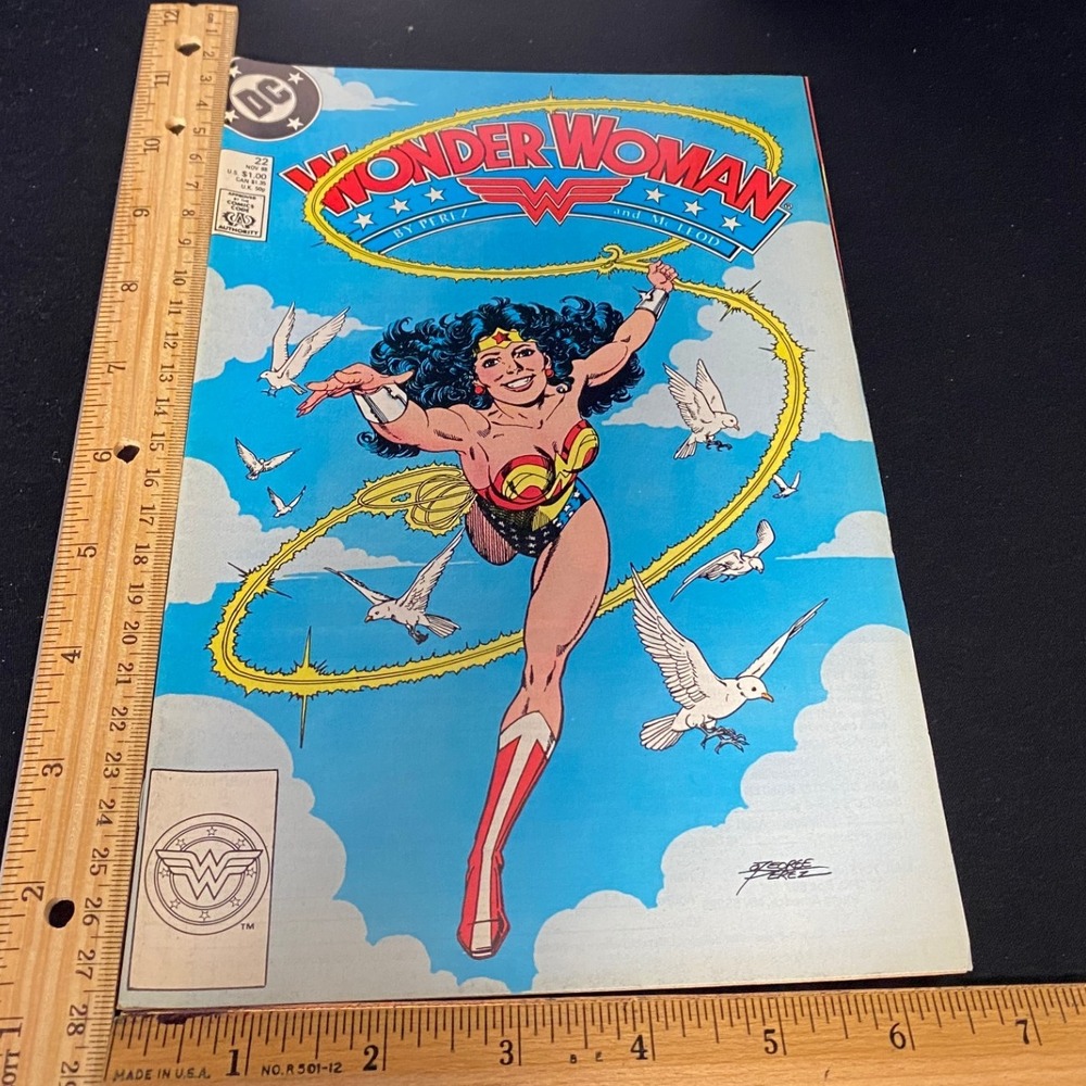 Wonder Woman Comic Book DC Comics 1987 By Perez And Wolfman
